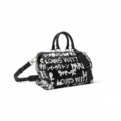 LOUIS VUITTON SPEEDY P9 BANDOULIÈRE 30 SCRIBBLE M26175 (32*22.5*18cm)